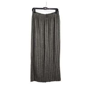 Amy Rigg Women's Wool Blend Stripes Maxi Skirt - L